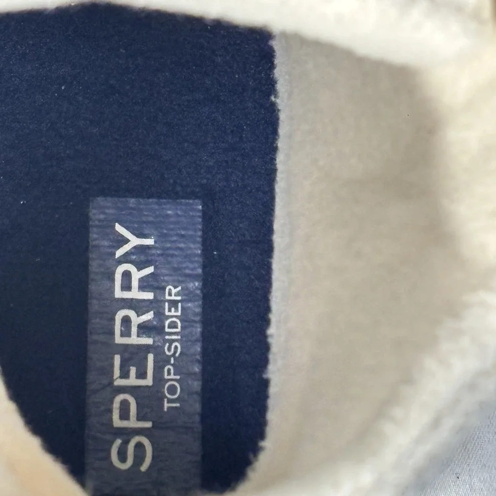 Sperry Women's Syren‎ Gulf Wool Quilt Duck Boots Waterproof Ivory Size 8 M - Picture 13 of 16